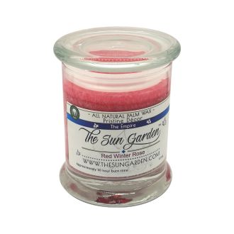 Red Winter Rose - Empire Candle