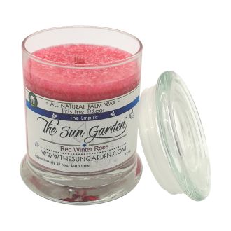 Red Winter Rose - Empire Candle