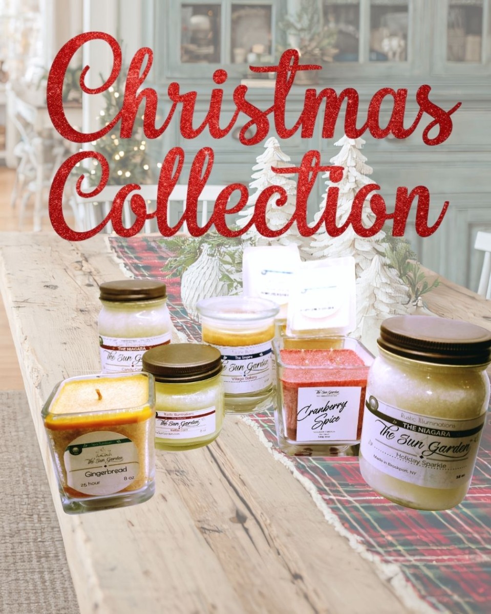 holiday scented candles collection